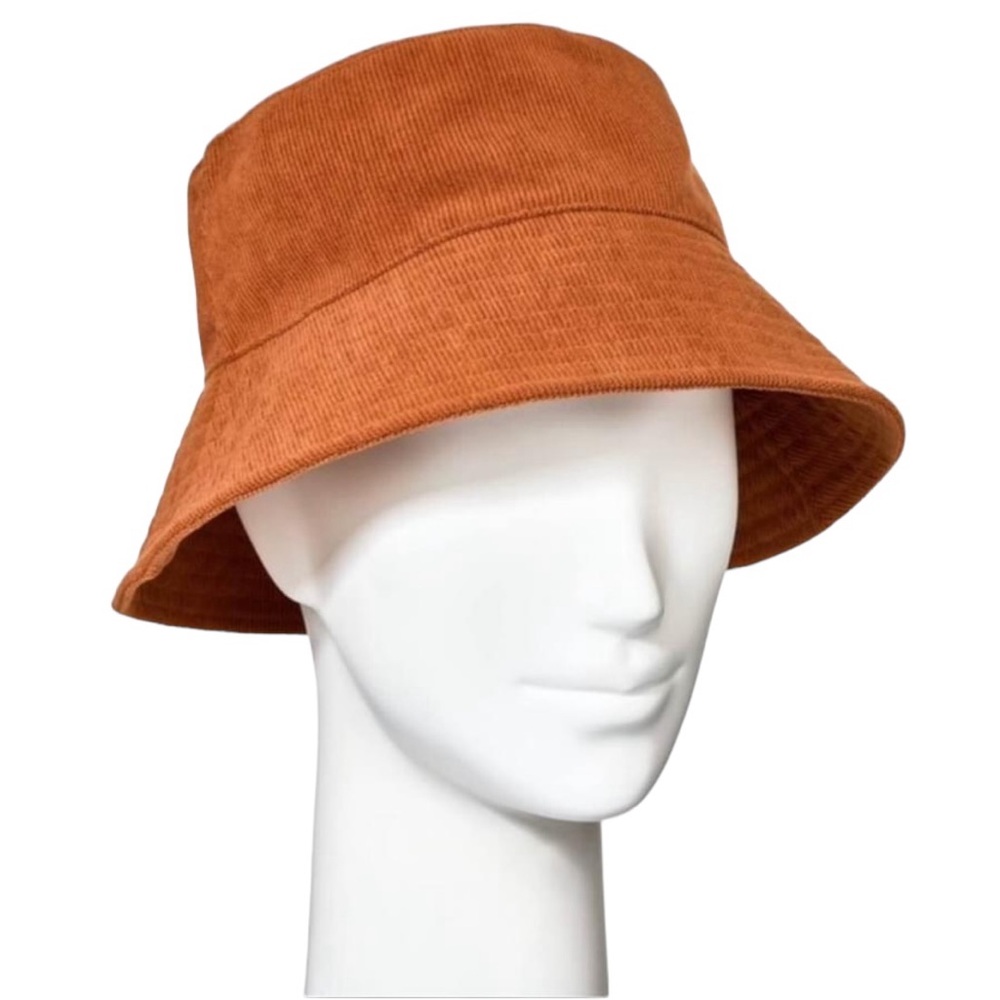 Universal Thread Corduroy Orange Bucket Hat